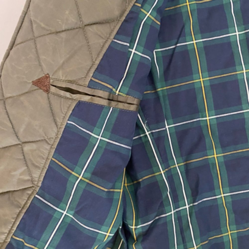 Polo Ralph Lauren Vintage Men's Medium Northfield Quilted Olive Jacket - Picture 13 of 16